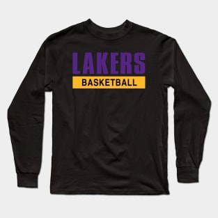 Lakers Basketball Long Sleeve T-Shirt